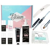 ELISIUM Elisium Zestaw MAXI FlexyGel z formami Quick Shape Typu 2 - Zestawy do manicure i pedicure - miniaturka - grafika 2