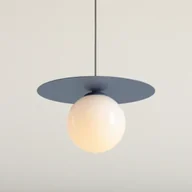 Lampy sufitowe - Loop Dusty Blue S lampa wisząca 1xE14 - miniaturka - grafika 1