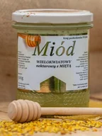 Miód - Miód z miętą, wielokwiatowy nektarowy 0,5kg - miniaturka - grafika 1