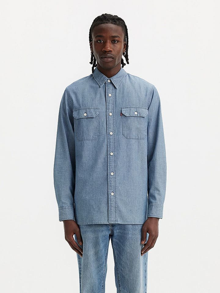 Levi's Koszula dżinsowa w kolorze błękitnym