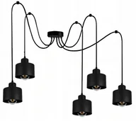 Lampy sufitowe - Lampa sufitowa wisząca loft żyrandol pająk plafon - miniaturka - grafika 1