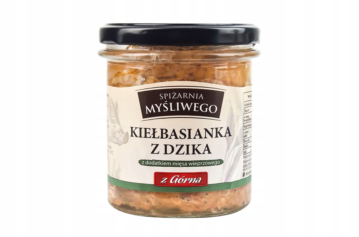 Kiełbasianka z dzika 300g Smak Górno Podkarpackie Skarby