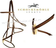 Ogłowia - Schockemohle Ogłowie z nachrapnikiem meksykańskim KANSAS - miniaturka - grafika 1