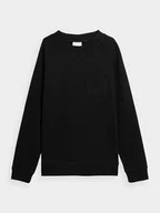 Bluzy męskie - Outhorn Bluza OTHAW23TSWSM680 Czarny Regular Fit - miniaturka - grafika 1