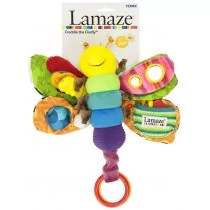 Tomy Zawieszka Lamaze motylek Freddie LC27024 BC3) LC27024 BC3 LC27024 BC3 - Zawieszki dla dzieci i niemowląt - miniaturka - grafika 2