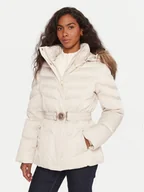 Kurtki damskie - Guess Kurtka puchowa W5BL31 W2802 Beżowy Regular Fit - miniaturka - grafika 1