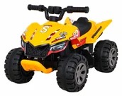 Pojazdy elektryczne dla dzieci - Pojazd Quad The Fastest Żółty - miniaturka - grafika 1