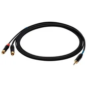 Kable - Ssq Mijrca3 - Kabel Mini Jack Stereo - 2Xrca 3 Metrowy - miniaturka - grafika 1