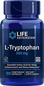 Układ nerwowy - Life Extension - L-Tryptofan, 500 mg, 90 vkaps - miniaturka - grafika 1