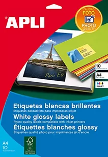 APLI 2924 etykiety fotograficzne, 99,1 x 57,0 mm, 10 arkuszy - Etykiety do drukarek - miniaturka - grafika 1