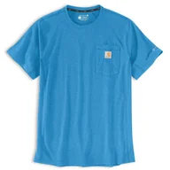 Koszulki męskie - Koszulka Carhartt Force Midweight S/S Pocket - miniaturka - grafika 1