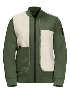 Jack Wolfskin Kurtka funkcyjna "365 Fearless" w kolorze zielono-beżowym - Kurtki i kamizelki sportowe damskie - miniaturka - grafika 1