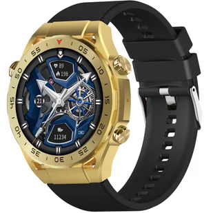 Gravity GT13-2 GD/GD/BK Czarny - Smartwatch - miniaturka - grafika 1