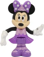 Figurki dla dzieci - Licencyjna figurka Myszka Minnie w fioletowej sukience 7 cm idealna jako prezent dla dziewczynki 3+ - miniaturka - grafika 1