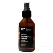 Żele do mycia twarzy - ZEW For Men z Czarną Hubą - Oczyszczający Żel do mycia twarzy do sk, tłustej i mieszanej 100 ml - miniaturka - grafika 1