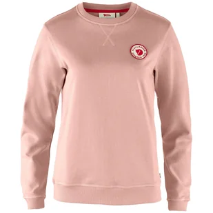 Bluza damska Fjällräven 1960 Logo Badge Sweater W Rozmiar: S / Kolor: różowy - Bluzy sportowe damskie - miniaturka - grafika 1