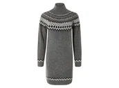 Sukienki - esmara® Sukienka damska z dzianiny (XS (32/34), Szary) - miniaturka - grafika 1