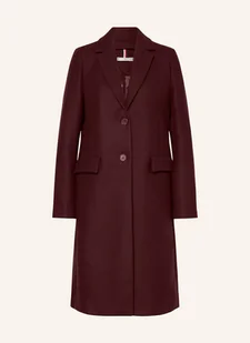 Tommy Hilfiger Płaszcz Wełniany rot - Płaszcze damskie - miniaturka - grafika 1
