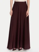 Spódnice - Rinascimento Spódnica trapezowa CFC0125080003 Bordowy Regular Fit - miniaturka - grafika 1
