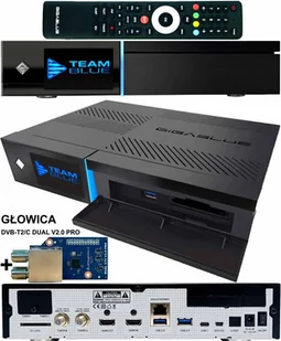 GiGaBlue Quad 4K - Tunery TV-SAT - miniaturka - grafika 1