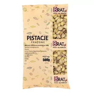 Pistacje prażone 500g - Orzechy i nasiona - miniaturka - grafika 1