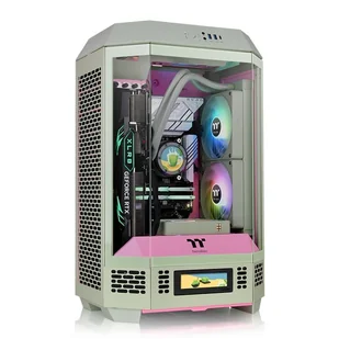 Thermaltake Tower 300 Matcha Plum Micro Tower Śliwkowy CA-1Y4-00SJWN-00 - Obudowy komputerowe - miniaturka - grafika 1