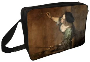 Torba na ramię Autoportret jako alegoria malarstwa Artemisia Gentileschi - Torby szkolne - miniaturka - grafika 1