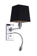 Lampy ścienne - Maxlight Kinkiet Lord W0235 chromowa oprawa ścienna w nowoczesnym stylu W0235 - miniaturka - grafika 1