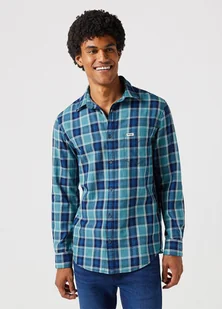 Męska koszula Wrangler LS 1 PKT SHIRT M - Koszule męskie - miniaturka - grafika 1