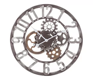 Nedis 306207 - Zegar ścienny 1xAA śr. 60 cm drewno - Zegary - miniaturka - grafika 1