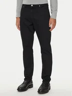 Spodnie męskie - Calvin Klein Jeansy K10K112535 Czarny Tapered Fit - miniaturka - grafika 1