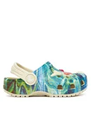 Buty dla chłopców - Crocs Klapki Classic Under The Sea Clog T 211266 Kolorowy - miniaturka - grafika 1