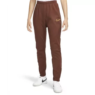 Spodnie damskie - Spodnie dresowe Nike Therma-FIT Academy Winter Warrior DC9123-273 - brązowe - grafika 1