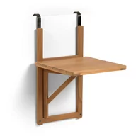 Stoły ogrodowe - Ścienny składany stolik ogrodowy z drewna akacji Kave Home Amarilis - miniaturka - grafika 1