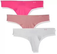 Majtki damskie - Under Armour UA PS Hipster 3Pack, stringi damskie - miniaturka - grafika 1