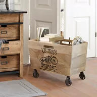 Pudła i pojemniki do przechowywania - Drewniana skrzynia Victor Two - miniaturka - grafika 1