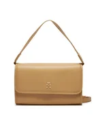 Torebki damskie - Tommy Hilfiger Torebka Th Monotype Shoulder Bag AW0AW16162 Beżowy - miniaturka - grafika 1