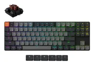 Klawiatury - Keychron K1X-B3 klawiatura Uniwersalne USB + Bluetooth QWERTY Angielski Szary - miniaturka - grafika 1