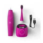 Szczoteczki do zębów dla dzieci - Szczoteczka soniczna BURST Kids Różowy - miniaturka - grafika 1