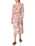 Sukienki - edc by ESPRIT Sukienka damska, różnokolorowy (Old Pink 680), 36 PL - miniaturka - grafika 1