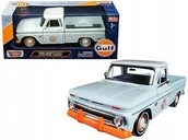 Kolekcjonerskie modele pojazdów - Motormax, Chevy C10 Fleetside GULF 1:24 Motormax 79648 - miniaturka - grafika 1