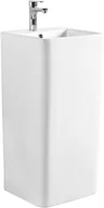 Umywalki - Mexen Otra umywalka wolnostojąca 40 x 40 cm, biała - 26034000 - miniaturka - grafika 1