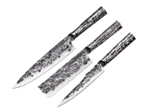 Samura METEORA SET 3 PZ (CUOCO-NAKIRI-FILETTARE ) - Noże kuchenne - miniaturka - grafika 1