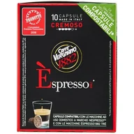 Kawa w kapsułkach i saszetkach - Włoska kawa w kapsułkach, import CAFFE VERGNANO Nespresso Cremoso, 10 kapsułek - miniaturka - grafika 1
