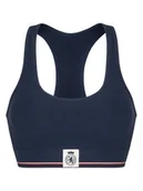 Biustonosze - Tommy Hilfiger Biustonosz top UW0UW06061 Granatowy - miniaturka - grafika 1
