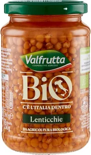 Włoska Soczewica Ekologiczna 360g - Valfrutta - Pasztet i przetwory mięsne - miniaturka - grafika 1
