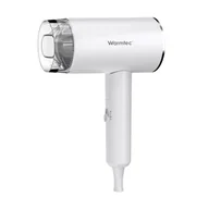 Suszarki do rąk i włosów - Suszarka turystyczna do włosów Warmtec T160 o mocy 1600 W w kolorze białym ze składaną rączką - miniaturka - grafika 1