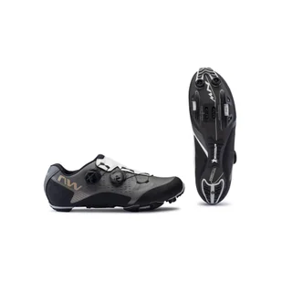 Buty rowerowe MTB męskie NORTHWAVE GHOST PRO Team Edition szare - Buty rowerowe - miniaturka - grafika 1