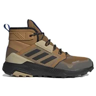 Buty trekkingowe męskie - Buty adidas Terrex Trailmaker Mid Cold.Rdy Hiking FZ3370 - brązowe - Adidas - miniaturka - grafika 1