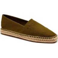 Espadryle męskie - Calvin Klein Espadryle z dodatkiem skóry - miniaturka - grafika 1